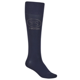 Navy socks 'Pikeur' on white background