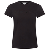 Black t-shirt with 'La Mieux' branding on a white background