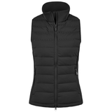 Black gillet on white back ground