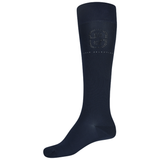 Navy sock on white background
