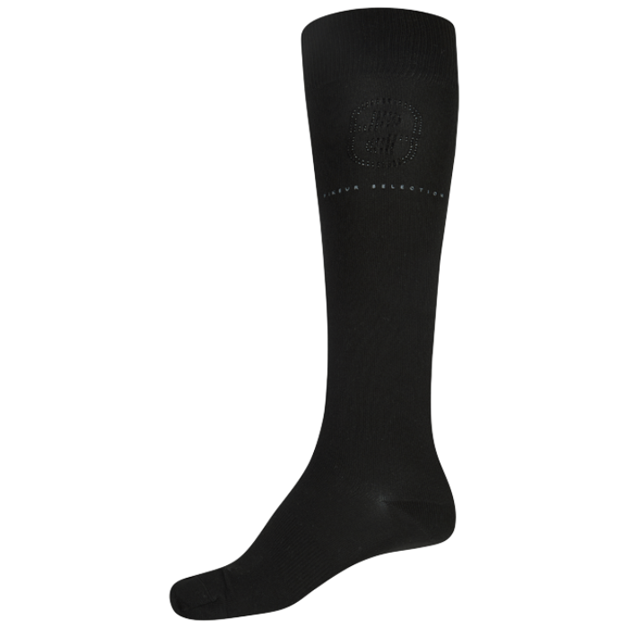 Black sock on white background