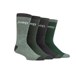 Jeep Men's 4 pack Performance Boot Sock