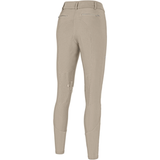 Beige ridng trousers on white background