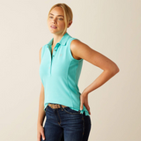 Ariat Ladies Prix 3.0 Sleeveless Polo Shirt
