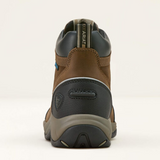 The Back of Ariat Ladies Terrain Zip H2O Boots in Brown
