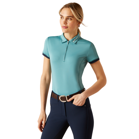 Ariat Womens Bandera 1/4 Zip Polo