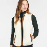 Barbour Burford Winter Fleece in Winter Pearl