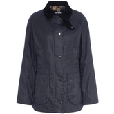 Barbour Ladies Beadnell Wax Jacket in Navy
