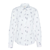 Barbour Ladies Brambles Shirt with Dog Print