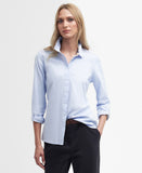 Barbour Ladies Derwent Shirt in Pale Blue