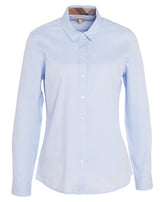 Barbour Ladies Derwent Shirt in Pale Blue