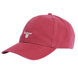 Barbour Mens Cascade Sports Cap in washed raspberry