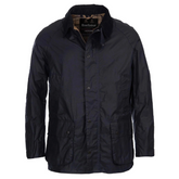 Barbour Mens Lightweight Ashby Wax Jacket in Royal Navy
