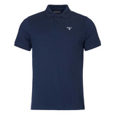 Barbour Mens Original Sports Tailored Polo in Navy