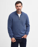 Barbour Mens Whitfield Half Zip in Navy