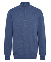 Barbour Mens Whitfield Half Zip in Navy