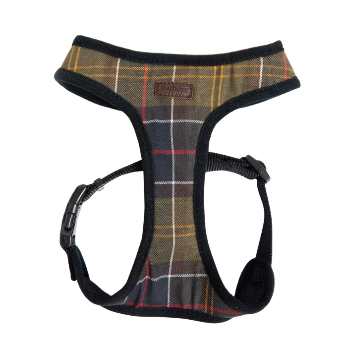 Barbour Tartan Dog Harness