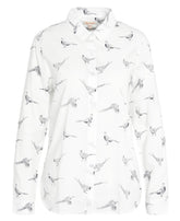 Barbour Ladies Safari Shirt in Pheasant Print