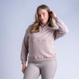 Blackfort Equestrian Ella Quarter Zip in Stone
