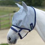 Bucas Buzz Off Fly Mask in Blue