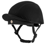 Charles Owen EQx Phoenix Skull Riding Hat with a Black Hat Silk