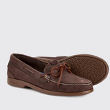 Dubarry Ladies Coral dubarrylite™ Slip-On Deck Shoe in Café