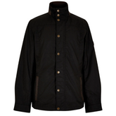 Dubarry Mens Carrickfergus Waxed Jacket in Black