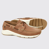 Dubarry Mens Dungarvan Deck Shoe in Chestnut