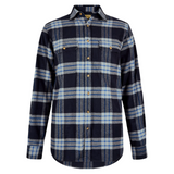 Dubarry Townley Men's Hunting Check Shirt in Indigo
