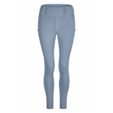 Eskadron Classic Sports Flex Full Grip Riding Tights in Steel Blue