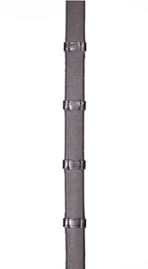 Henry James Saddlery Xtreme Eventer Hybrid Rubber Reins with Stoppers