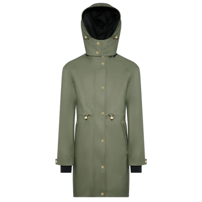 Holland Cooper Chartwell Rain Parka in Sage