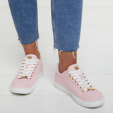 Holland Cooper Chelsea Court Trainer in Soft Pink | Eland Lodge
