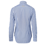 Reverse of the Holland Cooper Classic Button Down Shirt in Navy Stripe