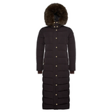 Holland Cooper Stoneleigh Longline Coat in Chocolate