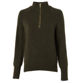 Holland Cooper Tori Knit in Forest Green