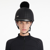 LeMieux Aspen Houndstooth Hat Silk