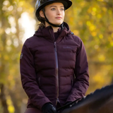 LeMieux Brooke Waterproof Hybrid Jacket in Damson
