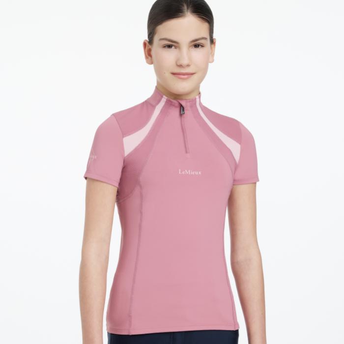 LeMieux Young Rider Short Sleeve Mia Mesh Base Layer