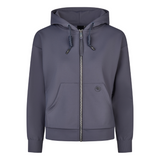 Pikeur Fleece Jacket Hoodie in Graphite Blue