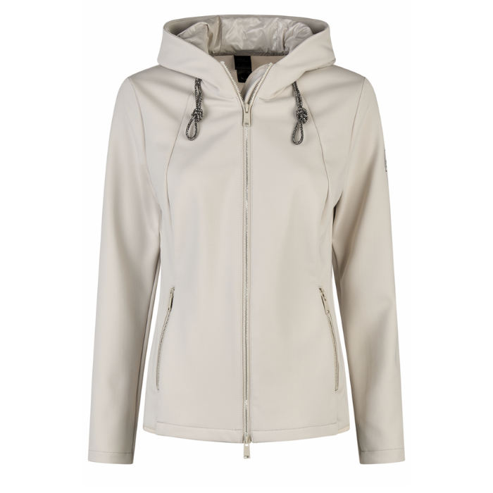 Pikeur Fleece Jacket in Pale Grey