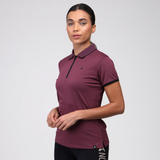 Shires Aubrion React Tech Polo in Mauve