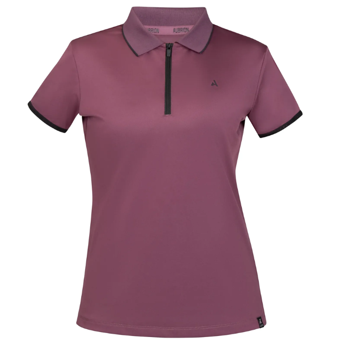 Shires Aubrion React Tech Polo in Mauve