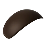 LeMieux Verv® Matt Panel Variant Colour Matt Brown.
A single dark brown, curved helmet panel against a plain white background.