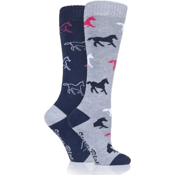 Storm Bloc Ladies Twin Pack Knee High Socks