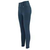 Woof Wear Vision Riding Tights in Petrol Blue