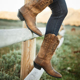 Ariat Ladies Heritage R Toe Western Boot-Country Boots-Eland Lodge