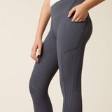 Ariat Youth Venture Thermal Half Grip Tights-Jodhpurs & Breeches-Eland Lodge