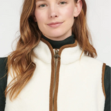 Barbour Burford Winter Fleece in Winter Pearl-Fleeces, Sweaters & Jumpers-Eland Lodge