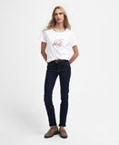 Barbour Ladies Angelonia T-Shirt-Polo's, Tops & T-Shirts-Eland Lodge